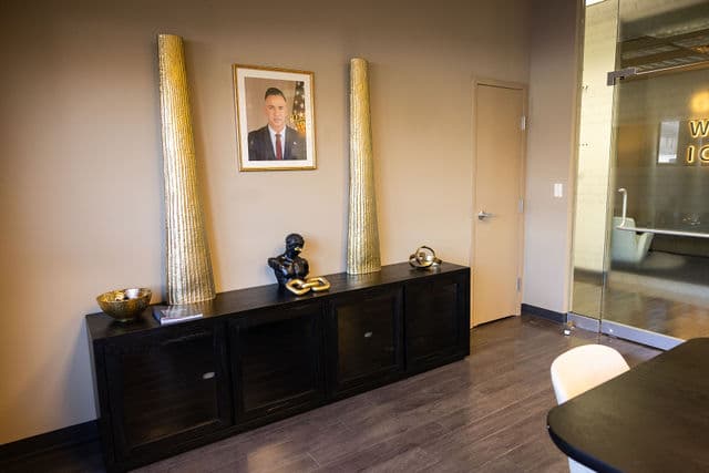 Archangel Centers reception and front office in Tinton Falls, NJ